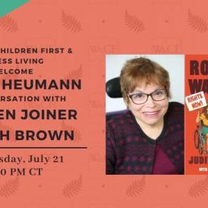 Women and Children First Virtual Author Reading: ROLLING WARRIOR by Judith Heumann with Kristen Joiner & Keah Brown