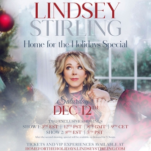 Lindsey Stirling Home for the Holidays Special Livestream