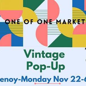 One of One Market: A Vintage Pop-Up at Orkenoy