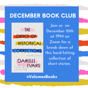 Volumes Virtual Book Club: December 2020 