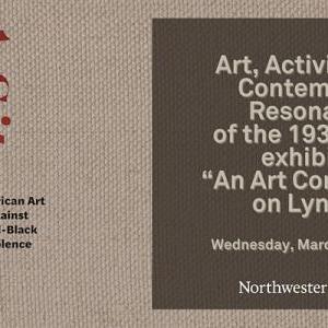 Art, Activism, and 1935 NAACP exhibition, An Art Commentary on Lynching