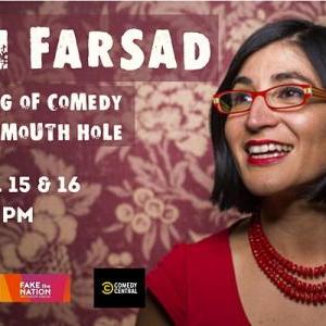 NEGIN FARSAD: AN EVENING OF COMEDY FROM HER MOUTH HOLE