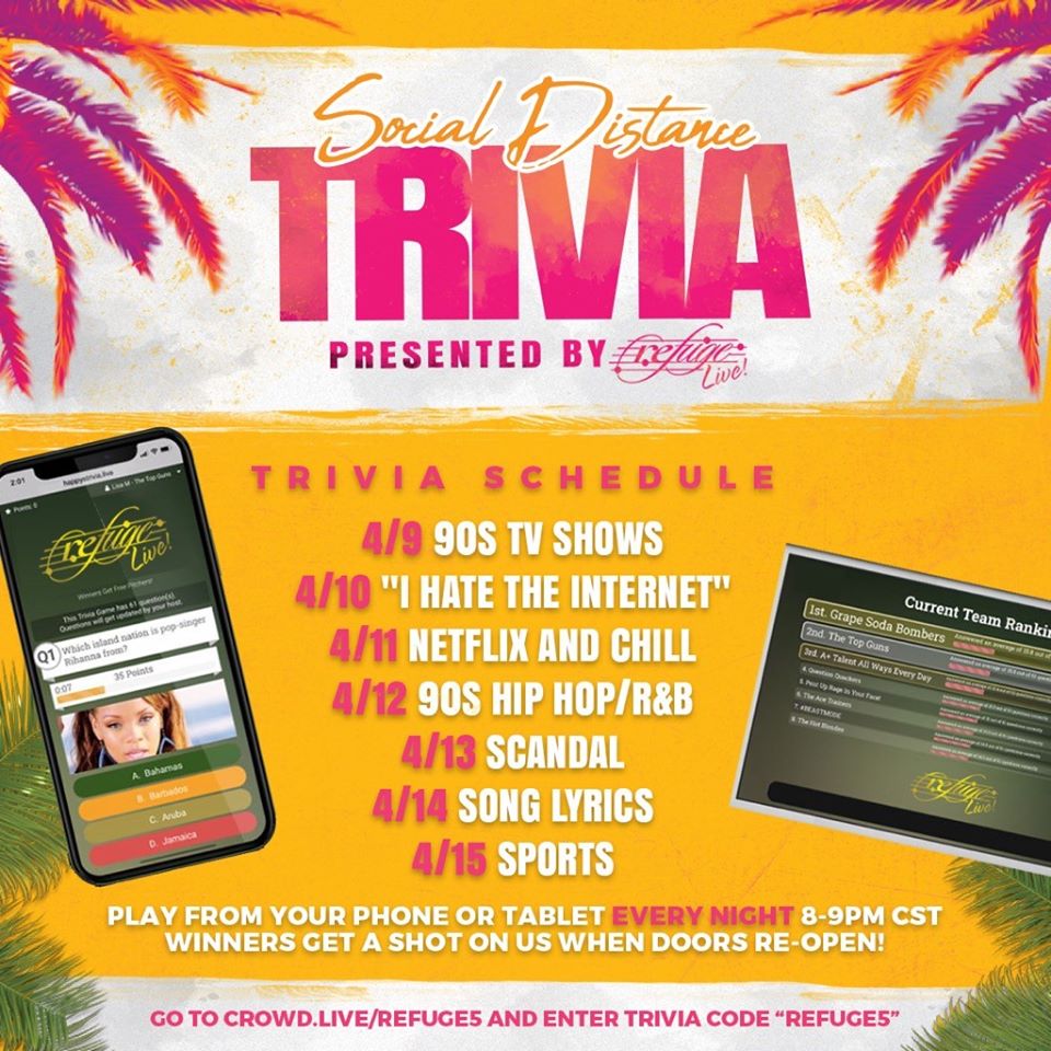 Social Distance Trivia