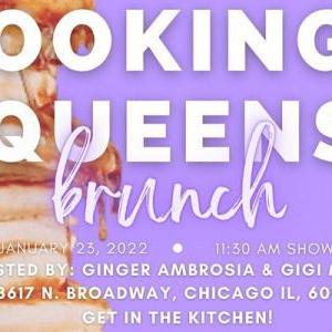 Drag Queen Brunch! Waffles & Bourbon Pulled Chicken