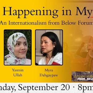 Haymarket Books, What's Happening in Myanmar? (Virtual)