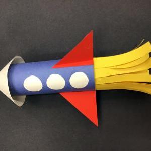 Teaching Tuesday: Cardboard Tube Rocket